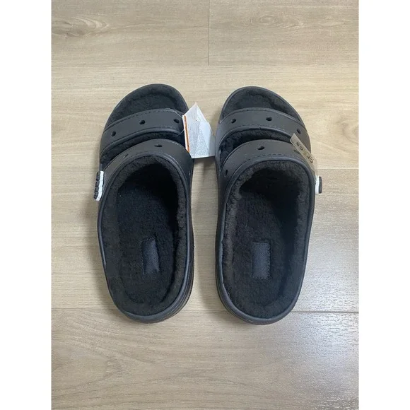 NWT‎ Crocs Unisex Sandals Classic Cozzzy Sandals US Men's 8 Women's 10 - Picture 6 of 8
